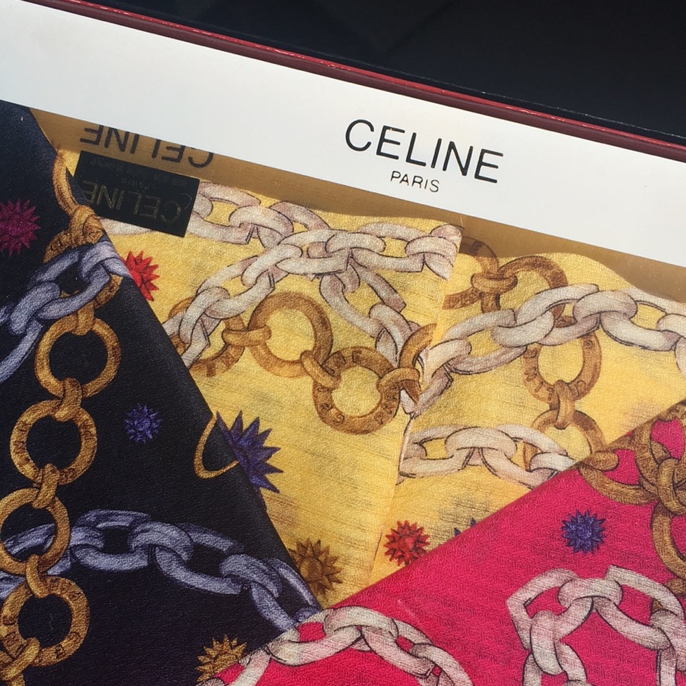 Celine Hair Accessories Set - Black, Yellow, Pink - Picture 4 of 5